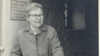 Marie Aull donated her land to develop the National Audubon Society's first nature center in the Midwest.