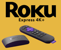 ROKU streaming services device and remote.