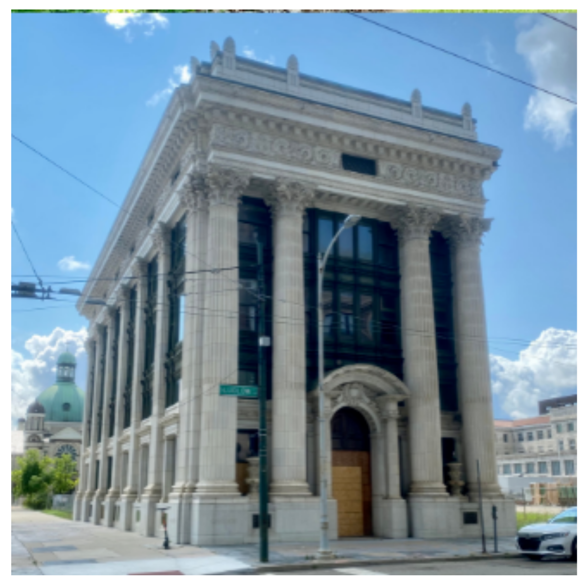 Building in downtown Dayton, Ohio