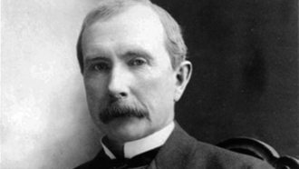 Portrait of John D. Rockefeller 