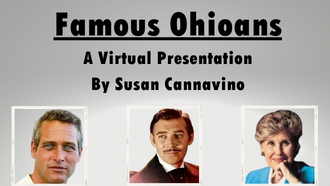 Famous Ohioians Program 2 with Paul Newman, Clark Gable, Erma Bombeck