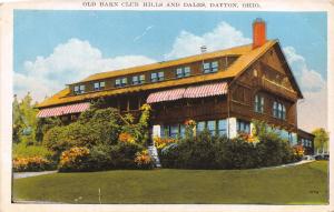 The Old Barn Club postcard