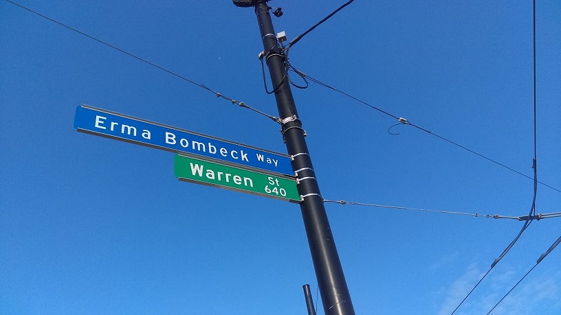 Erma Bombeck Way Warren Street
