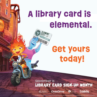 Library Sign-up Month 2023 Logo