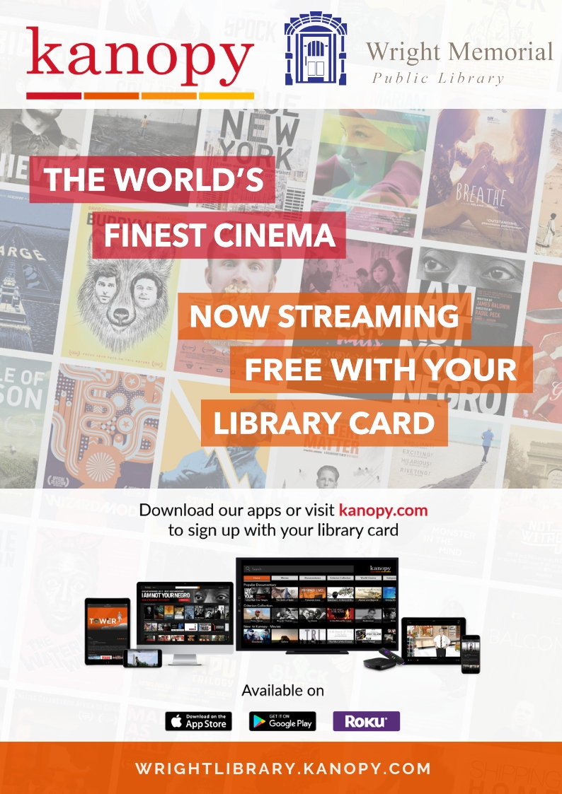 Kanopy: world's finest cinema, now streaming free with your library card