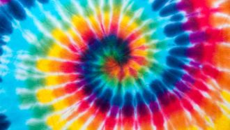 Tie Dye swirl of many colors
