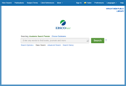 Primary Search from EBSCO