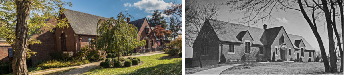 Wright Library 2020 and 1939