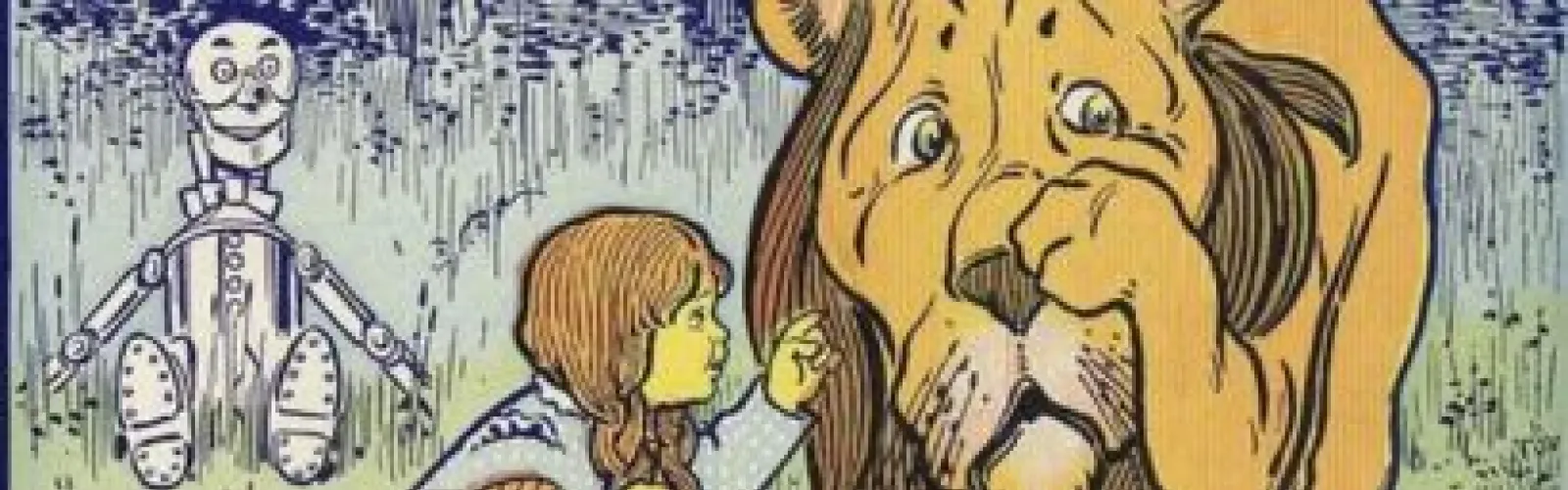 Image from the cover of the book "The Wonderful Wizard of Oz"
